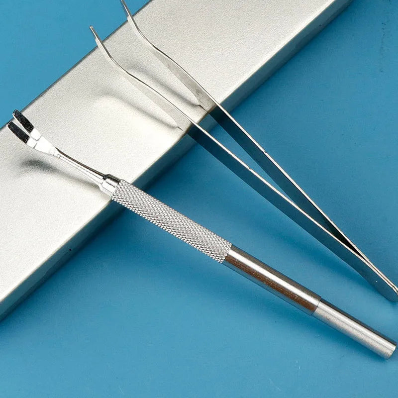 Set Pinzette Professionale Rimozione Zecche – Per Cani, Gatti e Animali Domestici
