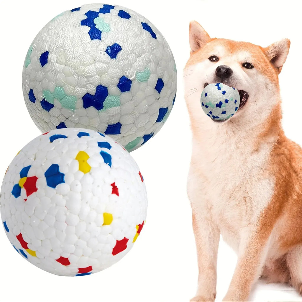 Pallina Masticabile per Cani in TPU – Giocattolo Interattivo per la Pulizia dei Denti