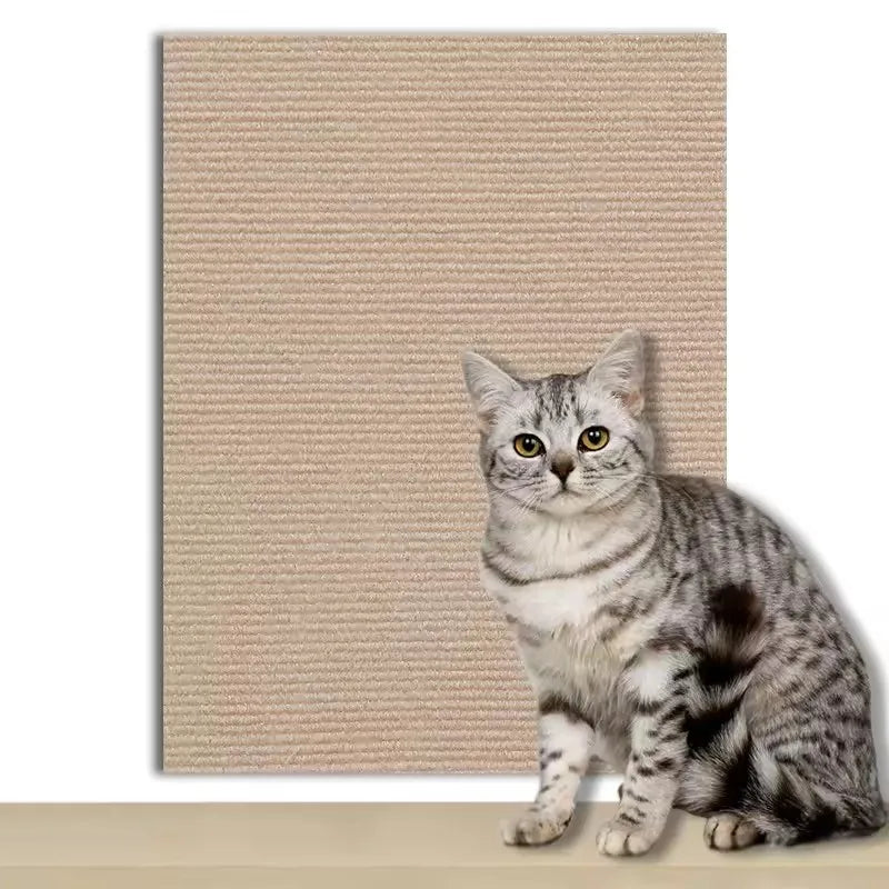 Tappetino Graffiante per Gatti – Protezione Divano Autoadesiva, Ritagliabile